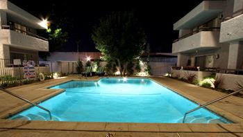 Sparkling pool